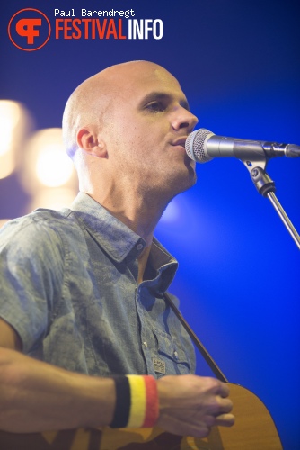 Foto Milow op Rock Werchter 2014 - dag 1