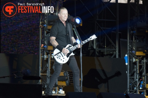 Foto Metallica op Rock Werchter 2014 - dag 1