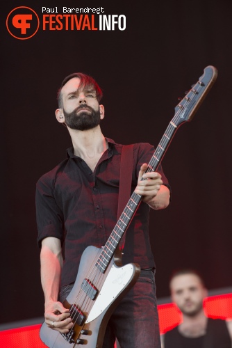 Foto Placebo (UK) op Rock Werchter 2014 - dag 1