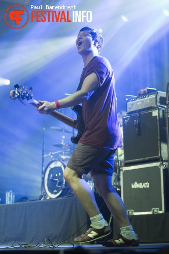 The Wombats op Rock Werchter 2014 - dag 1 foto