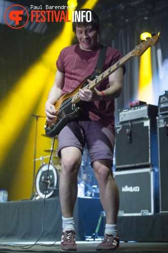 The Wombats op Rock Werchter 2014 - dag 1 foto