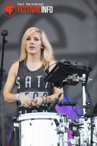 Ellie Goulding op Rock Werchter 2014 - dag 2 foto