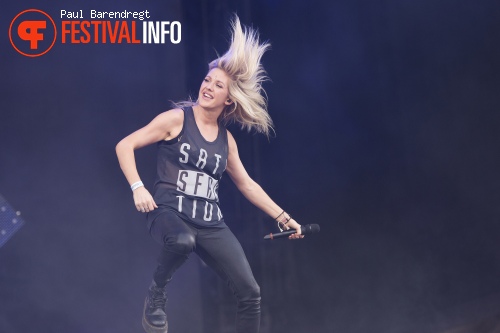 Ellie Goulding op Rock Werchter 2014 - dag 2 foto