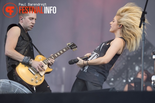 Ellie Goulding op Rock Werchter 2014 - dag 2 foto