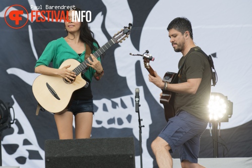 Rodrigo Y Gabriela op Rock Werchter 2014 - dag 2 foto