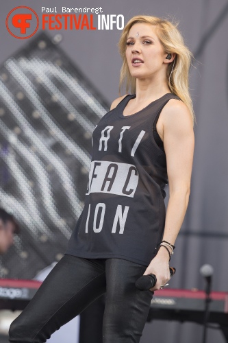 Ellie Goulding op Rock Werchter 2014 - dag 2 foto