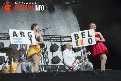 Triggerfinger op Rock Werchter 2014 - dag 3 foto