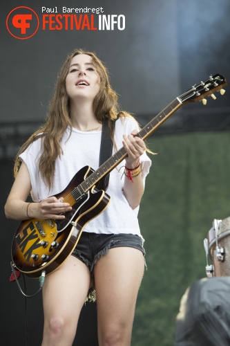 Haim op Rock Werchter 2014 - dag 3 foto