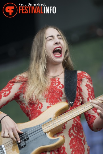 Haim op Rock Werchter 2014 - dag 3 foto