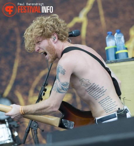 Biffy Clyro op Rock Werchter 2014 - dag 3 foto