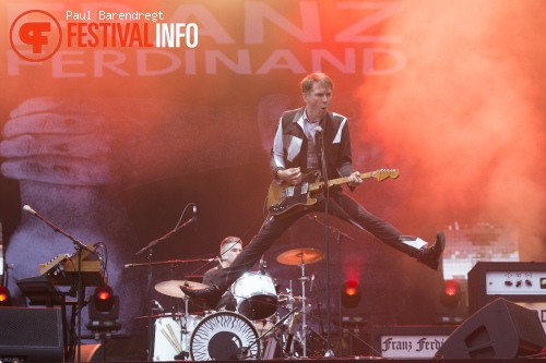 Franz Ferdinand op Rock Werchter 2014 - dag 4 foto