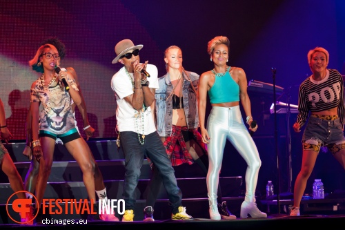 Pharrell Williams op North Sea Jazz 2014 - dag 1 foto