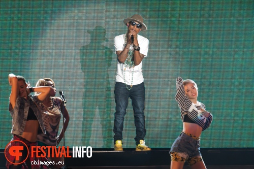 Pharrell Williams op North Sea Jazz 2014 - dag 1 foto