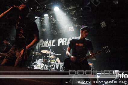 Final Prayer op Comeback Kid - 26/2 - Melkweg foto