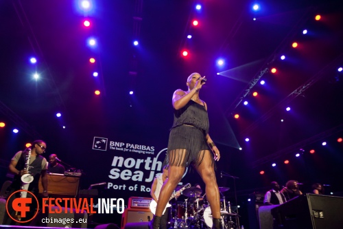 Liv Warfield op North Sea Jazz 2014 - dag 3 foto