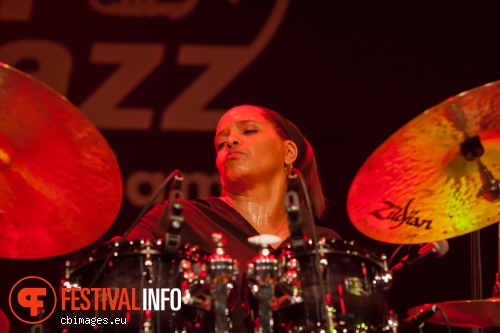 Terri Lyne Carrington op North Sea Jazz 2014 - dag 3 foto