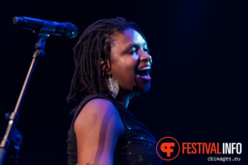 Terri Lyne Carrington op North Sea Jazz 2014 - dag 3 foto