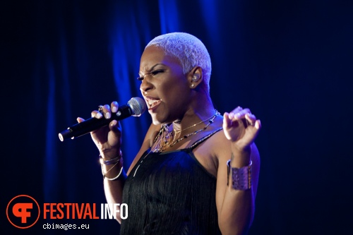 Liv Warfield op North Sea Jazz 2014 - dag 3 foto