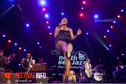 Liv Warfield op North Sea Jazz 2014 - dag 3 foto