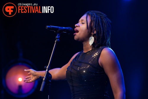 Terri Lyne Carrington op North Sea Jazz 2014 - dag 3 foto