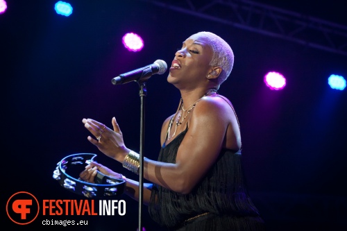 Liv Warfield op North Sea Jazz 2014 - dag 3 foto