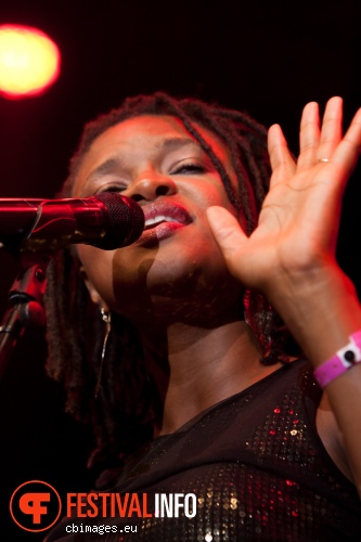 Terri Lyne Carrington op North Sea Jazz 2014 - dag 3 foto