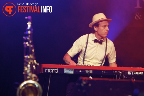 Thorbjørn Risager & The Black Tornado op Bospop 2014 - dag 2 foto