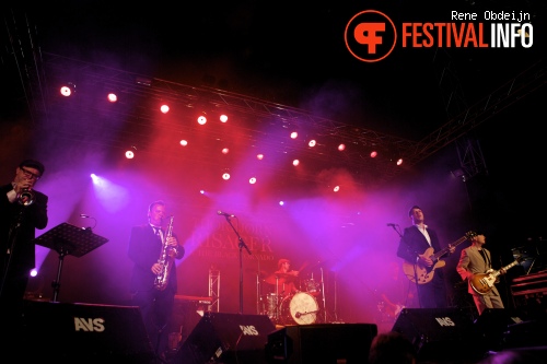 Thorbjørn Risager & The Black Tornado op Bospop 2014 - dag 2 foto