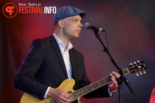 Thorbjørn Risager & The Black Tornado op Bospop 2014 - dag 2 foto