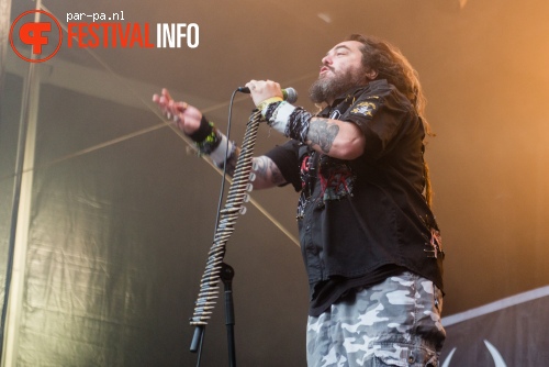 Soulfly op Werfpop 2014 foto