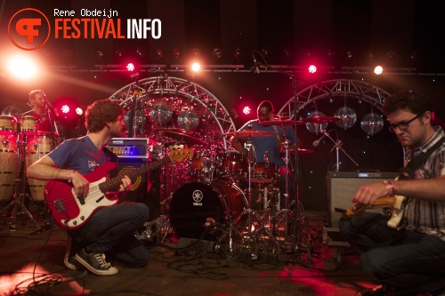 Snarky Puppy op Zwarte Cross 2014 - Dag 1 foto