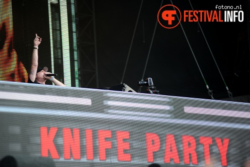 Knife Party op Sky City 2014 foto
