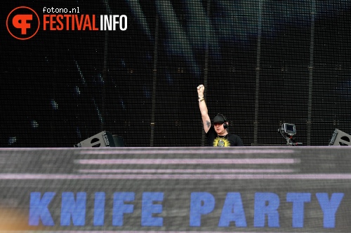Knife Party op Sky City 2014 foto