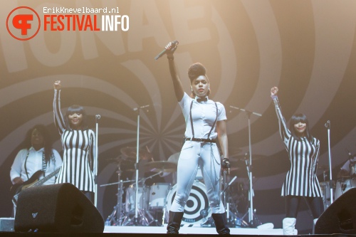 Janelle Monae op Lowlands 2014 - dag 1 foto