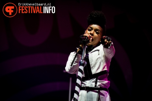 Janelle Monae op Lowlands 2014 - dag 1 foto