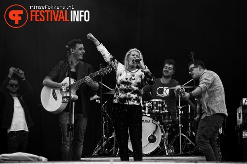 Miss Montreal op Strandfestival Zand 2014 foto