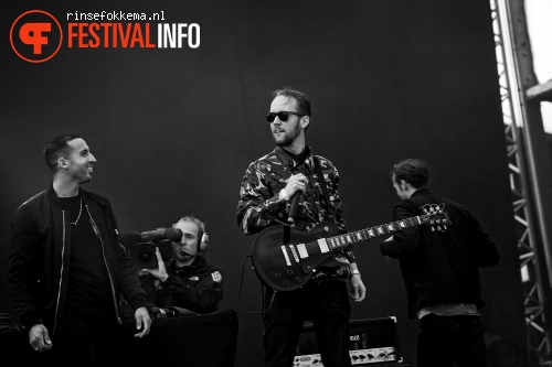 The Opposites op Strandfestival Zand 2014 foto