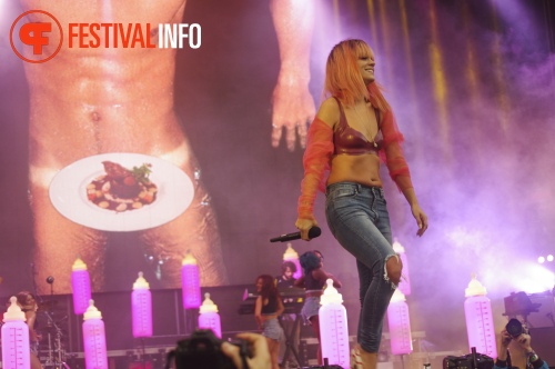 Lily Allen op Sziget 2014 foto