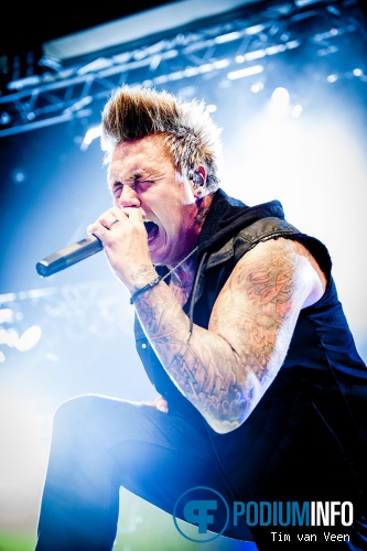 Papa Roach op Papa Roach - 28/8 - TivoliVredenburg foto