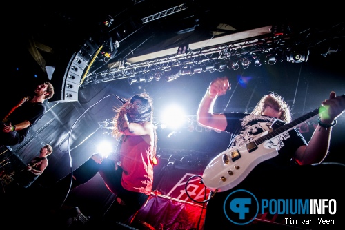The Charm The Fury op Papa Roach - 28/8 - TivoliVredenburg foto