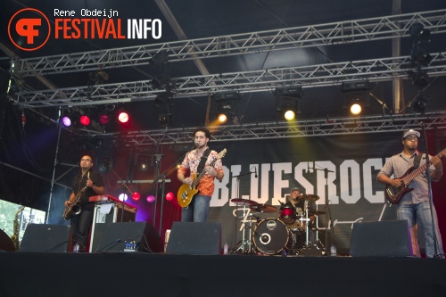 Hamilton Loomis op Bluesrock Tegelen 2014 foto