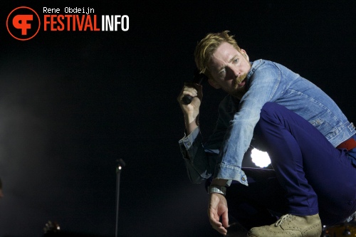 Kaiser Chiefs op Appelpop 2014 foto