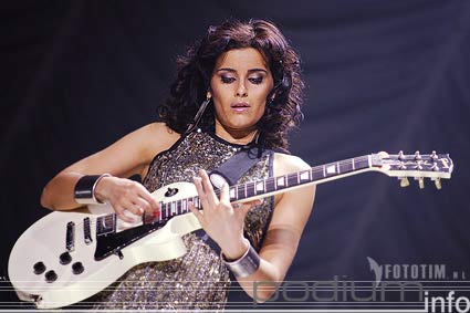 Nelly Furtado op Nelly Furtado - 13/3 - HMH foto