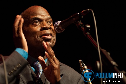 Maceo Parker op Maceo Parker - 29/10 - TivoliVredenburg foto