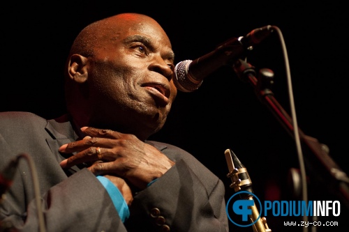 Maceo Parker op Maceo Parker - 29/10 - TivoliVredenburg foto