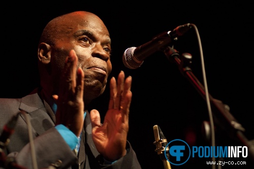 Maceo Parker op Maceo Parker - 29/10 - TivoliVredenburg foto