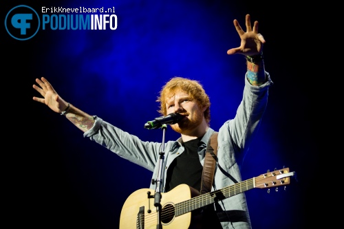 Ed Sheeran op Ed Sheeran - 03/11 - Ziggo Dome foto