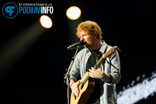 Ed Sheeran op Ed Sheeran - 03/11 - Ziggo Dome foto