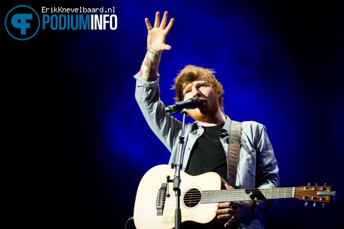 Ed Sheeran op Ed Sheeran - 03/11 - Ziggo Dome foto