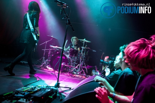 Blood Red Shoes op Blood Red Shoes 10/11 Tivoli Vredenburg foto